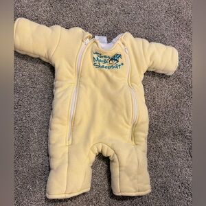 Merlin’s magic sleep sack yellow, 3-6 months